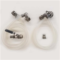 Pump Connection Kit, Camlock Style QDs, with VALVE