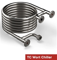 SPIKE (NEW) Stainless/Copper Counterflow Chiller CFC, TC