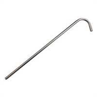 Racking Cane, Stainless Steel, 3/8" OD Tubing, 23" Length