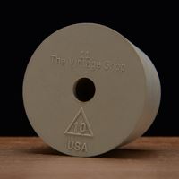 Rubber Stopper, Drilled, #10