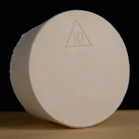 Rubber Stopper, Solid,  #10