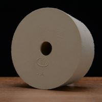 Rubber Stopper, Drilled,  #11