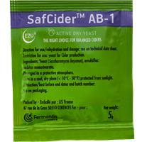 Fermentis SafCider  AB-1, 5g Dry Yeast Pack