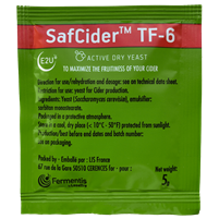 Fermentis SafCider  TF-6 5g Dry Yeast Pack