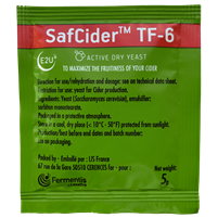 Fermentis SafCider  TF-6 5g Dry Yeast Pack