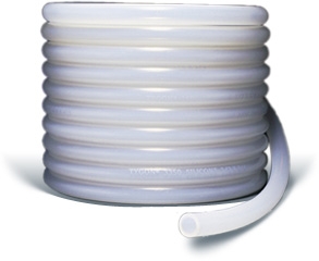 Silicone Tubing by the foot, 3/8" ID x 9/16" OD (3/32" Thick Walls)
