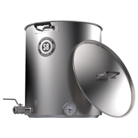 Spike V4 10gal Kettle with 2 Horizontal NPT Couplers