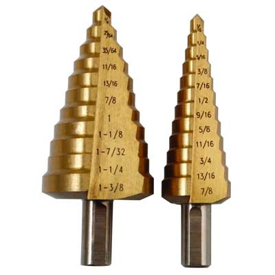 Step Bit Combo Pack, small and large
