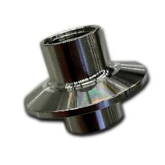 1.5" TC x 1/2" Female NPT THREADS on both ends (full coupling)