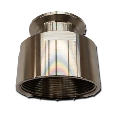 1.5" TC x 2" Female NPT THREADS Adapter
