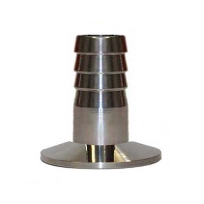 1.5 TC x 13/16" Hose Barb (best for 3/4" ID Silicone)