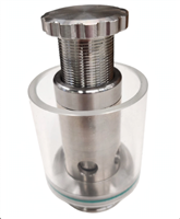 Pressure Release Valve (PRV), Large Bore, 1.5" TC,  ADJUSTABLE PRESSURE