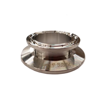 Triclover Reducer 2" TC x 1.5" TC, Shallow