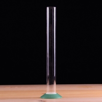 Plastic Test Tube / Jar, 12", Thread on base