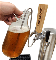 THE GOOSE - Stainless Steel Growler Filler for Intertap or Nukatap faucets
