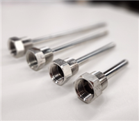 Thermowell - Heavy Duty - Double Thread 1/2" M/FNPT x 8" Depth