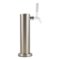 Tap Tower, Brushed SS, for Triple Faucets (not included)