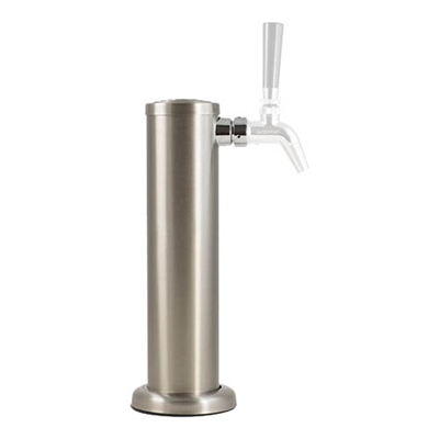 Tap Tower, Brushed SS, for Triple Faucets (not included)