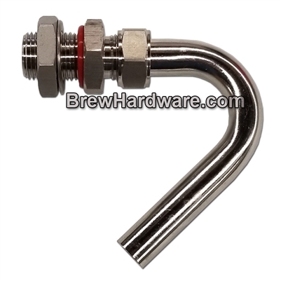 True Weldless Bulkhead - With Edge Pickup Diptube