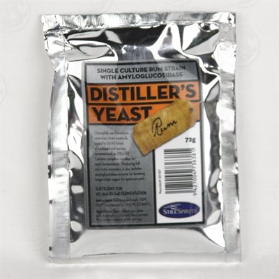 Distiller's RUM Turbo Yeast 107 gram