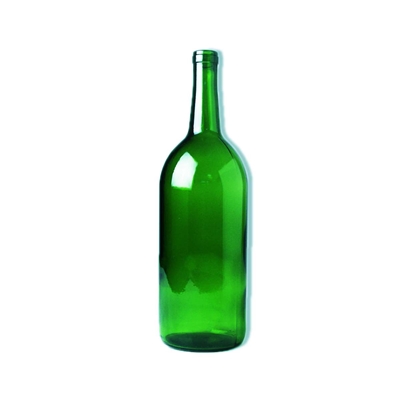 1.5 Liter Green Magnum Claret Wine Bottles, Case of 6