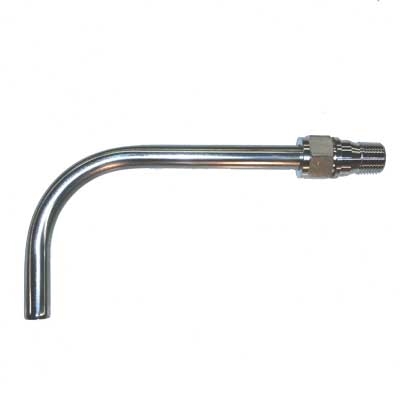 Pull Through Solderable Bulkhead with integrated 5/8" diptube