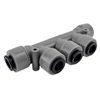 Push Fit Fitting (Duotight) - 5-way manifold/splitter for 8mm or 5/16" OD Tube