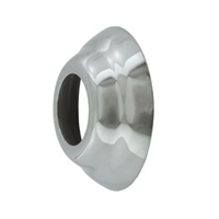 Faucet Shank Polished Stainless Steel Trim Ring / Flange