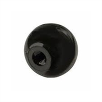 Black Plastic Faucet Knob